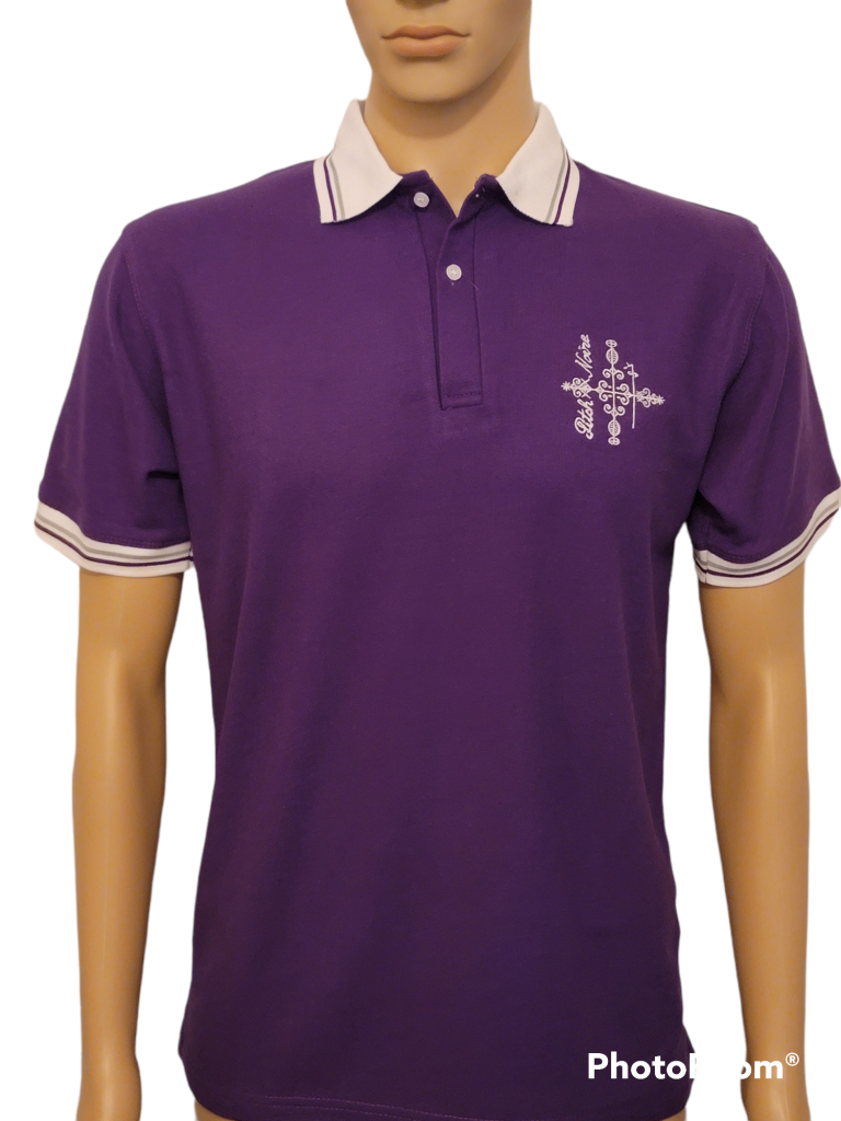 Papa Legba Purple Polo Shirt